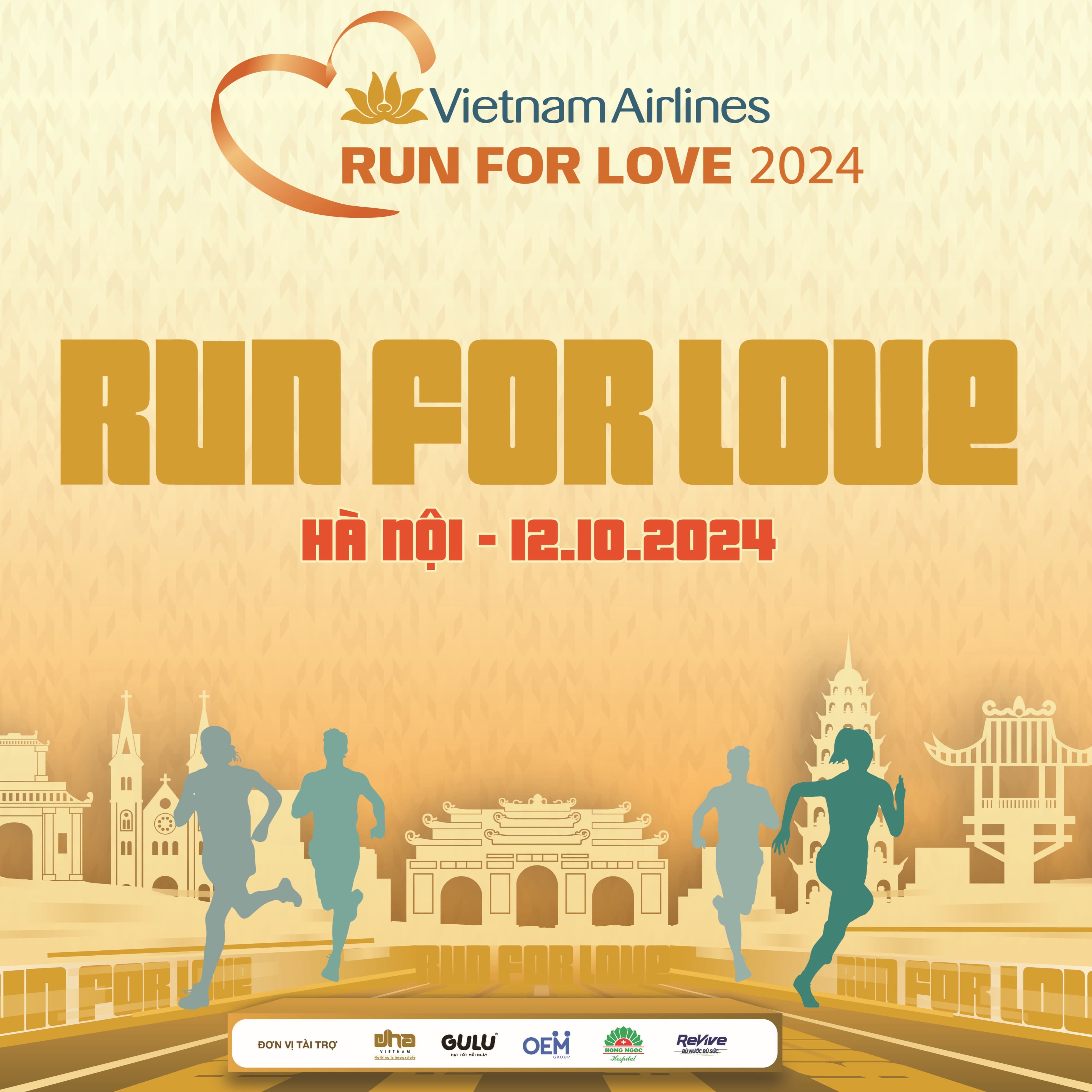 Vietnam Airlines– Run For Love 2024 announced the award system registration for internal and external